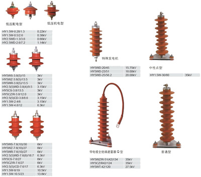 正品HY5WS-17/50氧化锌避雷器 守护发电机系统安全的环保卫士